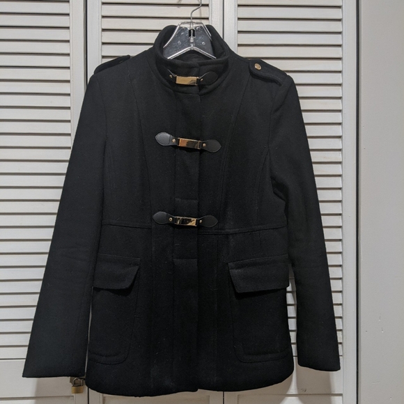 Forever 21 Military-style felt coat - Picture 1 of 4